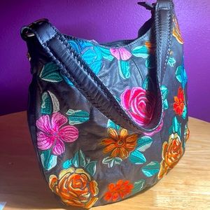 Patrisha Nash large leather hobo